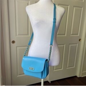 Salvatore Ferragamo Sandrine Small Saffiano Leather Adjustable Shoulder Bag